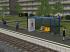 Stra�enbahn-Haltestelle mit Zubeh�r (1)
