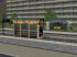 Stra�enbahn-Haltestelle mit Zubeh�r (3)