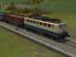 BR 140 423 der DBAG ozeanblau-beige Farbgebung Epoche VI (1)
