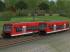 2 Einheiten des Dieseltriebwagen der Baureihe VT650 der DBAG (1)