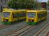 2 Einheiten des Dieseltriebwagen der Baureihe VT650 der D-RGB (1)
