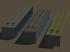 Gleismauer Set mit Tauschtextur u. Abschluss (2)