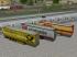 3-Achsige Sattelauflieger Fruehauf TF 34 mit Plane in drei Varianten (1)