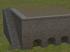 Gleismauer-Set 1, Basalt (2)