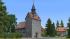 Dorfkirche und Dorfbrunnen (1)