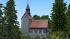 Dorfkirche und Dorfbrunnen (2)