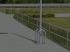 Begrenzungselemente f�r Parkpl�tze u.�. (modern, verzinkt) (4)
