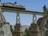 Ger�stpfeilerviadukt mit eingleisiger Balkenbr�cke (1)