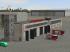 Feuerwehr-Geb�ude mit tauschbarem Schriftzug (2)