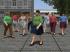 Frauen gehend Set 2 (3)