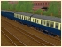 Schnellzugwagen Bulleid Serie BR blau (1)