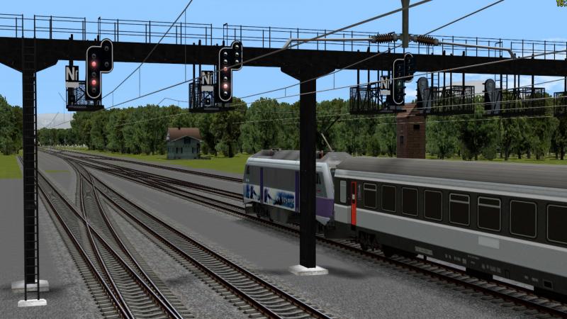 Sncf Brckensignale Set 2