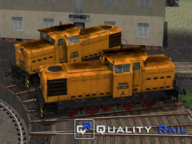 2 Diesellokomotiven der Baurei