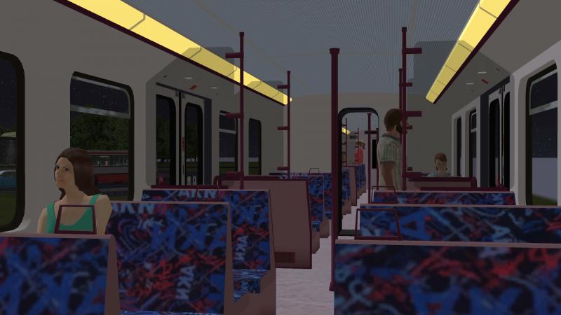 VTA der AKN in schmutzigem Zus