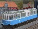 Gläserner Zug DB 491 Olympiablau