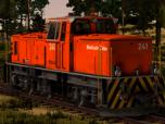 Set 1000 mm Diesellokomotive RhB Gm 4/4 241