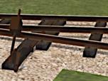 600mm Feldbahnweiche (ABW - Ei