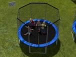 Trampolin mit PhysX & 3*5 springende Kinderfiguren