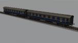 Blauer F-Zug der DB (Ep.3b) Wagenset 1