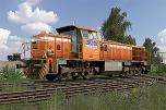 Diesellok MaK G1206 der RAG und RBH