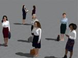 Frauen im Business Look, Set 2
