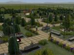 Modularer Stadtpark-Garten mit