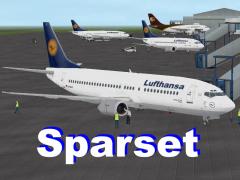 Boeing 737 Lufthansa Spar-/Ergänzungsset 1