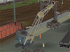 Bagger mit Kettenfahrwerk