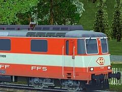E-Loks 11103 und 11109 der SBB Baureihe Re 4/4 in Epoche IV