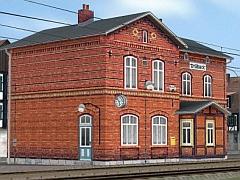 Bahnhof Druebeck mit kl. Gueterschuppen (MR1461 )