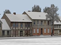 Immobilienset "Leer stehende Wohnhäuser" (Winter) (RE1426 )