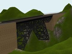 Stahlfachwerkbrücken-Baukasten Set 2