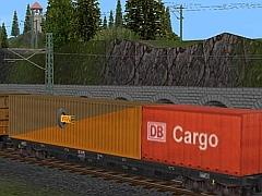 Güterwagenset Container-Waggons Sgjs719