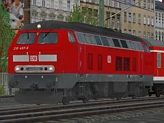 DBAG BR218 verkehrsrot Schleswig-Holstein Set 1
