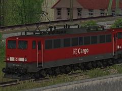 E-Loks BR 171 der DBAG Cargo verkehrsrote Farbgebung