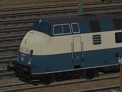 Dieselloks BR 220 ozeanblau-beige der DB in Ep IV