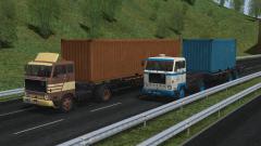 Volvo F88/89 mit Containerchassis