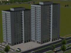 WHH-GT18 - Wohnhochhaus Bausatz