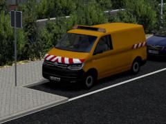 Transporter mit Gelblicht Set 1 | VW T6 (V10NDL10092 )