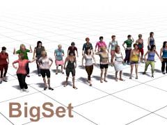 Big Set - Weibliche Passantinnen - Set 1 (V10NDL10159 )