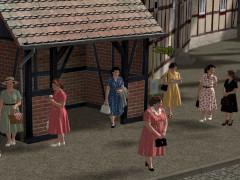 Passanten - Frauen Epoche III � Set 1