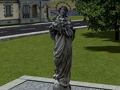 Statue Maria Immaculata - Set1