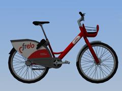 Frelo - Fahrrad und Fahrradständer
