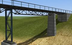 Kleinbahnbrücken als Baukasten - Set 1