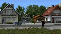 Einfamilienhuser Set 1 mit Carports