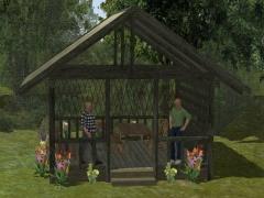  Pavillon aus Holz Set 1 im EEP-Shop kaufen