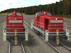 DB-Railion 294 787-7 und DBAG 294 951-9