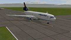 Flugzeug MD11-F-Lufthansa (Cargo)