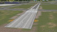 Runway mit Bodenplatten (V10NRP10359 )