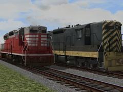 Sechsachsige Diesel-Lokomotiven EMD SD9
